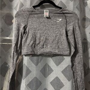 Gymshark Gray Cropped top